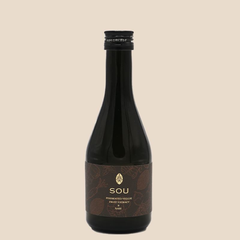 奏SOU 植物発酵エキス&日本酒の瓶