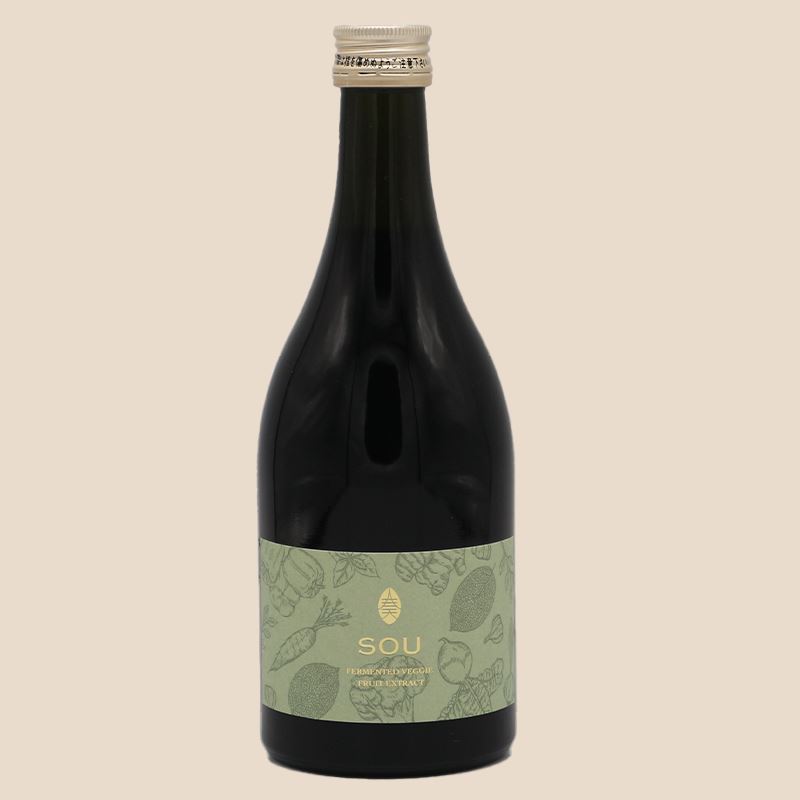 奏SOU ノンアル植物発酵ドリンクの瓶